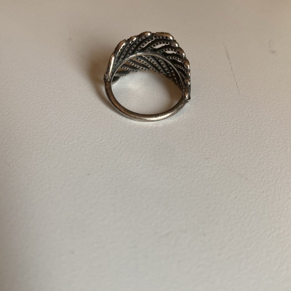 Leaf Ring Silver - image 2